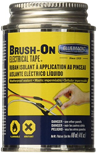 Blue Magic Bot55tri Brush Electrical Tape 12 4oz