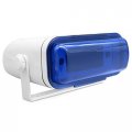 Pyle Durable Universal Marine Stereo Cover Water Resistant Boat Radio Protector Shield With Flip-up Door Neoprene Gasket For 