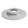 Rear Ceramic Brake Pad Coated Rotor Kit For Fusion Milan Mazda6 Zephyr Mkz 