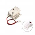 Uxcell Dc 12v 0 42a 6mm Mini Electromagnetic Solenoid Lock Assembly Tongue Up For Electirc Cabinet Door