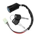 Saihisday 4 Wires Chinese Atv Ignition Switch Key For 50cc 70cc 90cc 110cc 150cc 200cc 250cc 125cc Quad Wheeler Scooter Parts 