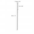 Uxcell 0 75mm Solid Carbide Drill Bits Straight Shank For Stainless Steel Alloy Hard Hardened To 50 Hrc