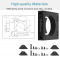 52 65 71mm Aluminum Shaft Spindle Motor Mount Kit For Cnc Router Engraving Machine Surface Wire-drawing And Anodizing Treatment