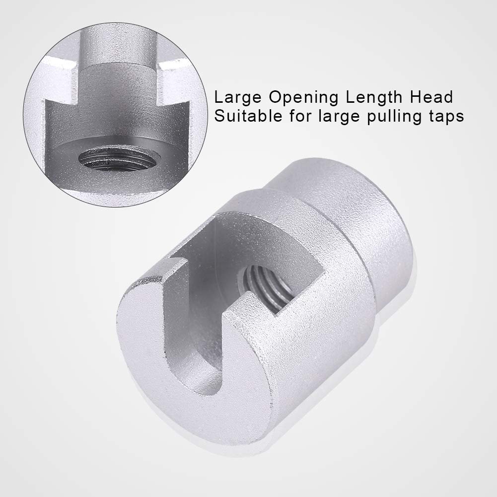 M10 Slide Hammer Dent Puller Head 2 Piece Set Car Repair Adapter For And Pulling Tab Aluminum Alloy Paintless Removal Tool