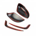 Korlot Carbon Fiber Fog Light Front Grille Signal Lamp Trim Side Mirror Cover For Chrysler Pacifica 2021-2022