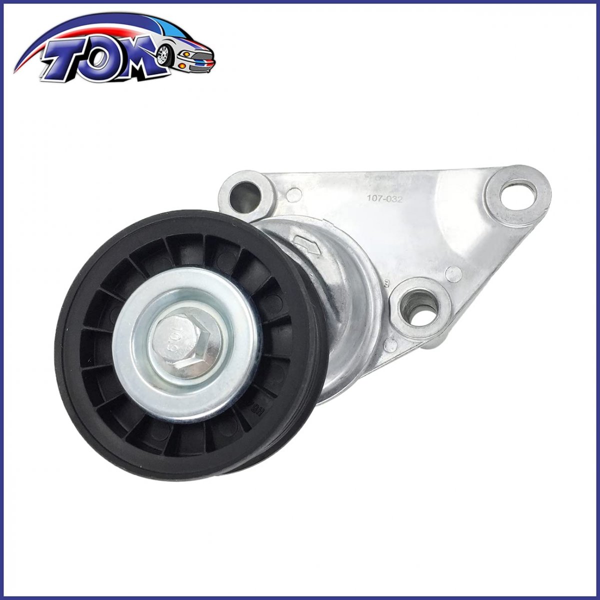 Tom Automatic Belt Tensioner W Pully For 2002-2008 Cadillac Escalade 2002-2009 Chevrolet Express 1999-2008 Gmc Savana 3500 2009