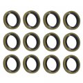 12 Pcs Seals Fuel Line Sealing Washers Replacement For Cummins 12v 24v 5 9l 6 7l