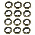 12 Pcs Seals Fuel Line Sealing Washers Replacement For Cummins 12v 24v 5 9l 6 7l