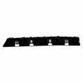 Rear Passenger Side Outer Bumper Cover Retainer For Hyundai Elantra 2017 2018 Sedan Polypropylene Glass Fiber Replacement 