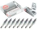 8 Pc Ngk V-power Spark Plugs For Dodge Durango 5 2l 9l V8 1998-2003 