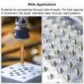 Uxcell Spiral Point Taps M10 X 1 5 0 03 Metric Titanium Coated Cobalt High Speed Steel Machine Thread Milling Screw Threading