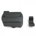 Motorcycle Front Brake Fluid Master Cylinder Cover For Yamaha V-star 650 1998-2013 950 2009-2013 1100 1300 Black