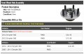 Front Wheel Bearing Hub Assembly For 2005-2014 Chrysler 300 Rwd