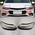 Hztwfc 2 Pieces Car Front Headlamps Glass Headlights Shell Cover For Chevrolet Cruze 2017 2018 2019 2020