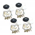 Cicitree 4set Carburetor Repair Rebuild Kit Diaphragm Vacuum Compatible For Kawasaki Zx900 Ninja 1984-1986 Zx 900
