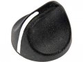 Heater Control Knob Matte Black Illuminated Compatible With 1994-1996 Chevy Impala With Manual Ac Controls 