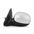 Door Mirror Driver Side For Ford F-150 1998 1999 2000 2001 Power Non Heated Chrome Fits Lariat Xl Xlt Lightning Model 