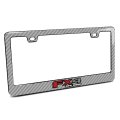 Ford F-150 Fx4 Off Road In 3d On Silver Real 3k Carbon Fiber Finish Abs Plastic License Plate Frame