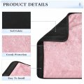 Odawa Blush Pink Car Seat Strap Pads 2 Pack Belt Cushion Shoulder Protector To Release Stress Your Neck And For Safety Driving