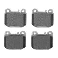 Front Brake Pads For Mercedes Benz Ml500 20 2003 2004 2005 Electronic Pad Wear Sensor 2 94 Inner Width 2 58 Outer Height 0 57 