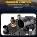 Ocpty Thermostat Housing Fit For Ford Explorer 1997-2001 For Sport Trac 2001 Mercury Mountaineer 1998-2001 Engine Coolant
