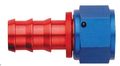 Fbm1514 Socketless Fitting 10an Hose Size Straight Aluminum Red Blue Anodized Bulk Packaged 