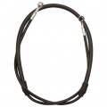 Streamline Front Steel Braided Brake Line Standard Length Black For Yamaha Yz85 2002-2005 