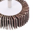 1 3 Inch Flap Wheels Shank Mounted Sanding Disc Abrasive Wheel 80 Grits 10 Pcs