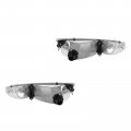 Headlights Headlamps Pair Set For 96-97 Ford T-bird Thunderbird Mercury Cougar 