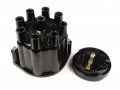 Accel 8124acc Distributor Cap And Rotor Kit Heavy Duty Black 