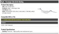 Right Passenger Side Grille Molding Chrome Compatible With 2018-2021 Mazda 6