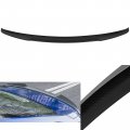 Ocpty Rear Trunk Spoiler Wing V Style Compatible With 2018-2021 For Honda Accord Sedan Carbon Fiber Lip Glossy Black Car