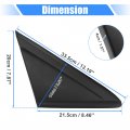 X Autohaux Front Right Mirror Corner Triangle Fender Cover Rearview Trim Panel For Ford Escape 2013-2019 Cj54-s16004ad5ja6