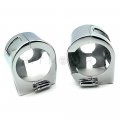 Httmt Mt265-007- Chrome Switch Housing Cover Compatible With 1999-2008 Kawasak Vulcan 1500 All 1600 Models