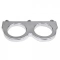Jaycee Dual Gauge Mounting Bracket Silver Compatible With Dune Buggy