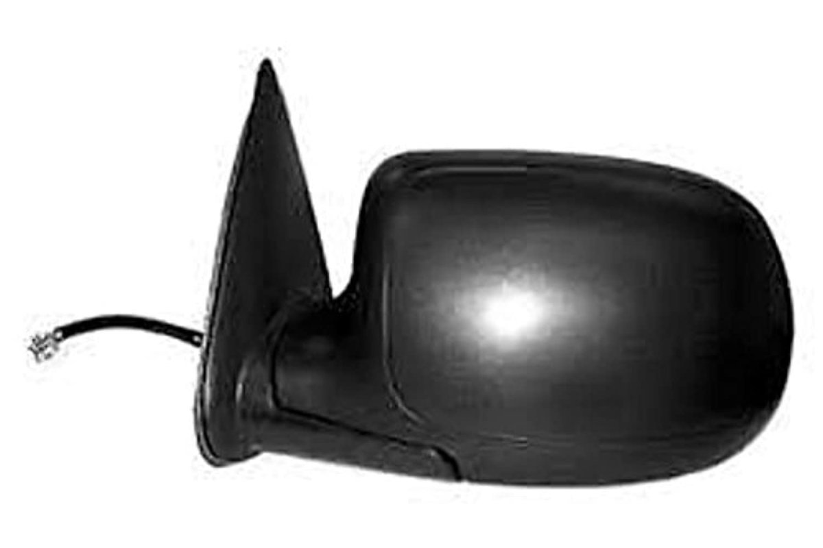 Aftermarket 99-07 Gm Truck Right Pass Power Smooth Black Folding W Heat No Auto Dim