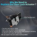 Front Right Passenger Side Power Door Lock Actuator Motor With Cable For Chevrolet Silverado Gmc Sierra1500 2500 3500 Hd