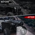 Sautvs Front Mesh Grille With Led Light For Honda Talon 1000 Bumper Grill Adjustable Bar 1000r 1000x 1000x-4 2022 2023 2024