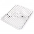 Newsmarts Motorcycle Radiator Engine Shrouds Grille Guard Cover Protector Chrome Cooler Compaitble With For Kawasaki Vulcan