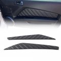 G-plus Door Panel Insert Left And Right Side Compatible With Ford Mustang 2010-2014 Pleated Black 12-14ll-blk