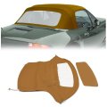 Soft Roof Replacement For 1996-2002 Bmw Z3 And M Roadster Convertibles Tan Sailcloth Vinyl Top With Clear Plastic Window 