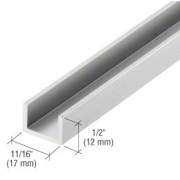 Bottom Channel For Fixed Glass