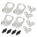 4pcs Lock Ride Max D-rings For Polaris X-pedition Xp Adventure Eps Ultimate Premium North-star Ranger Crew X-d 1500 2024-2025 
