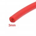 Uxcell 4m Length 3 X 7mm Red Silicone Heat Resisting Vacuum Hose Tube Pipe For Car