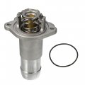 Water Outlet Thermostat Engine Coolant Housing Assembly For Gmc Canyon 2004-2012 No 12622316 12620113 