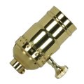 Satco 3 Piece Stamped Solid Brass Terminal 2 Circuit Turn Knob So 