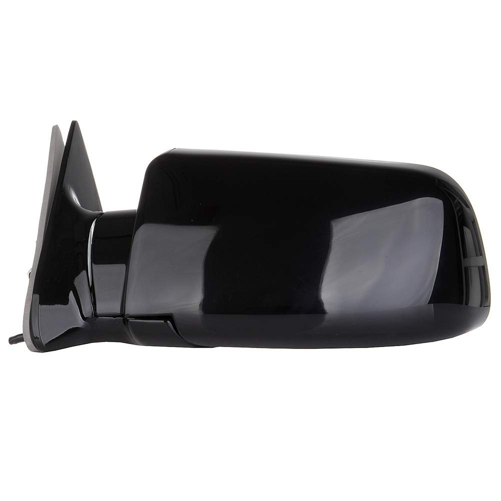Driver Side View Mirror For 1988 To 2000 Chevy Pickup Truck 1992 1999 Suburban 1994 Blazer 1995 Tahoe Black Smooth Manual Fold