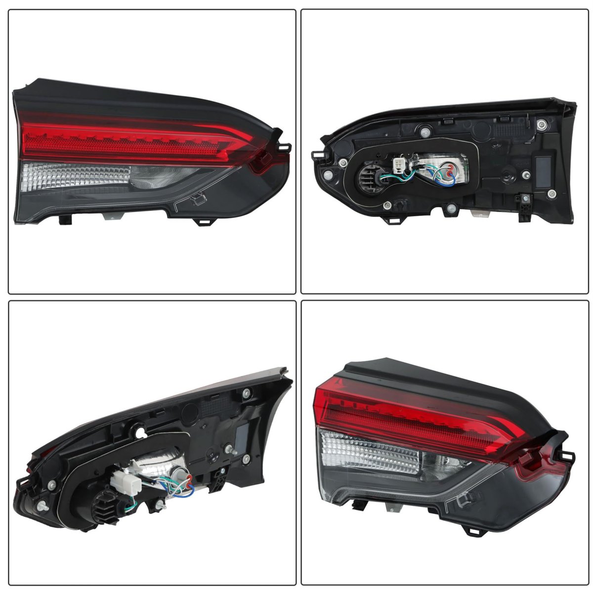 Driver Left Side Inner Tail Light Assembly Replacement For Rav4 2019 2020 2021 Clear Lens Brake 81590-0r060