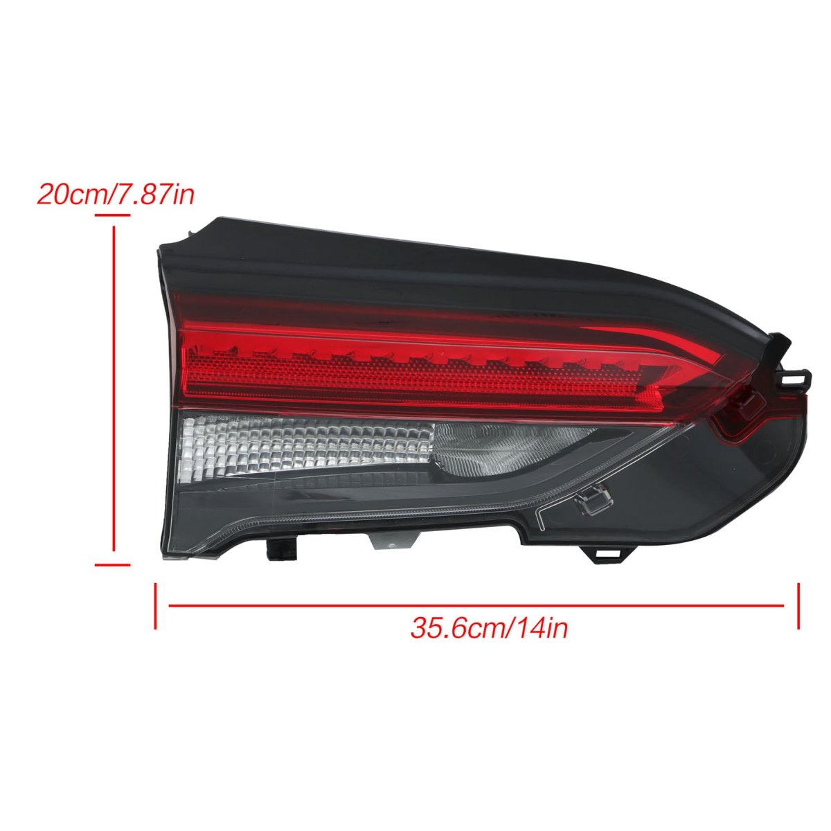Driver Left Side Inner Tail Light Assembly Replacement For Rav4 2019 2020 2021 Clear Lens Brake 81590-0r060