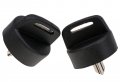 Jeenda 2pcs Atv Blank Key With Two Ignition Cover Compatible Polaris Magnum 325 330 500 Outlaw 450 525 Scrambler 400 Sportsman